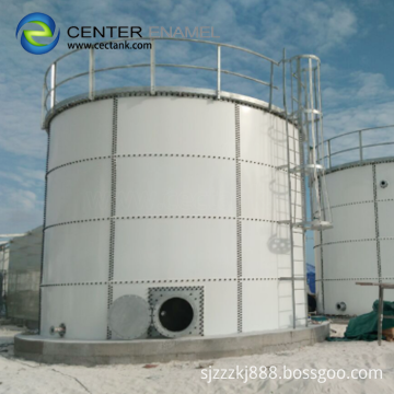 Glass-Fused-to-Steel Agriculture Water Tanks For Cow Plant.